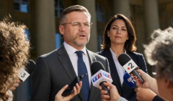 Conférence de presse en situation de crise